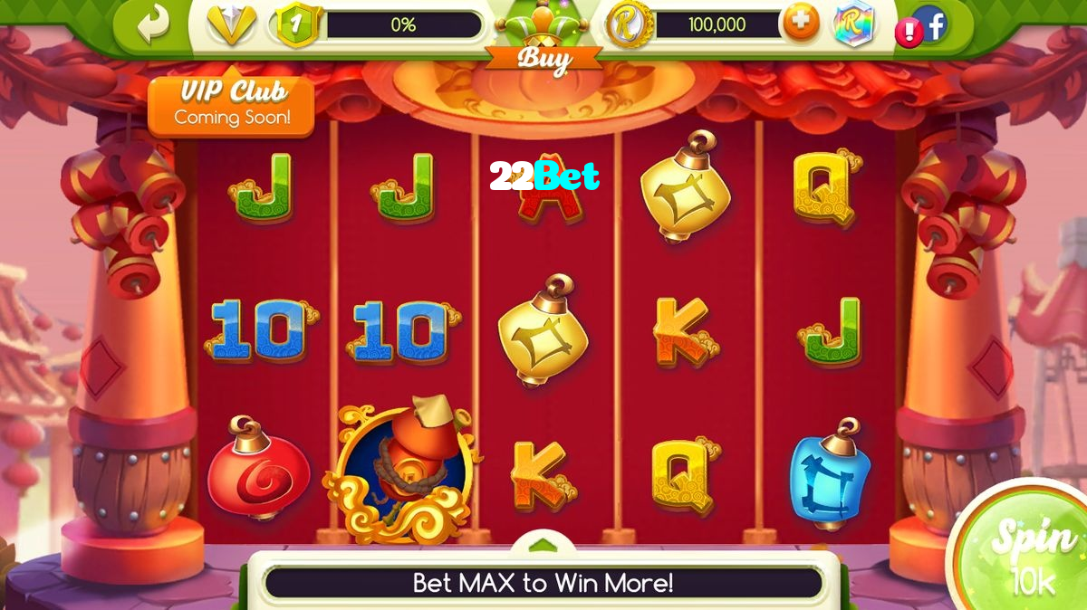 available types of 22Bet bet including pre-match live express and system bets